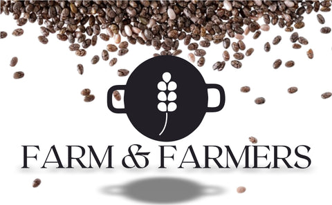 Farm & Farmers Chia Seeds 500GM- Premium Raw Chia Seed |