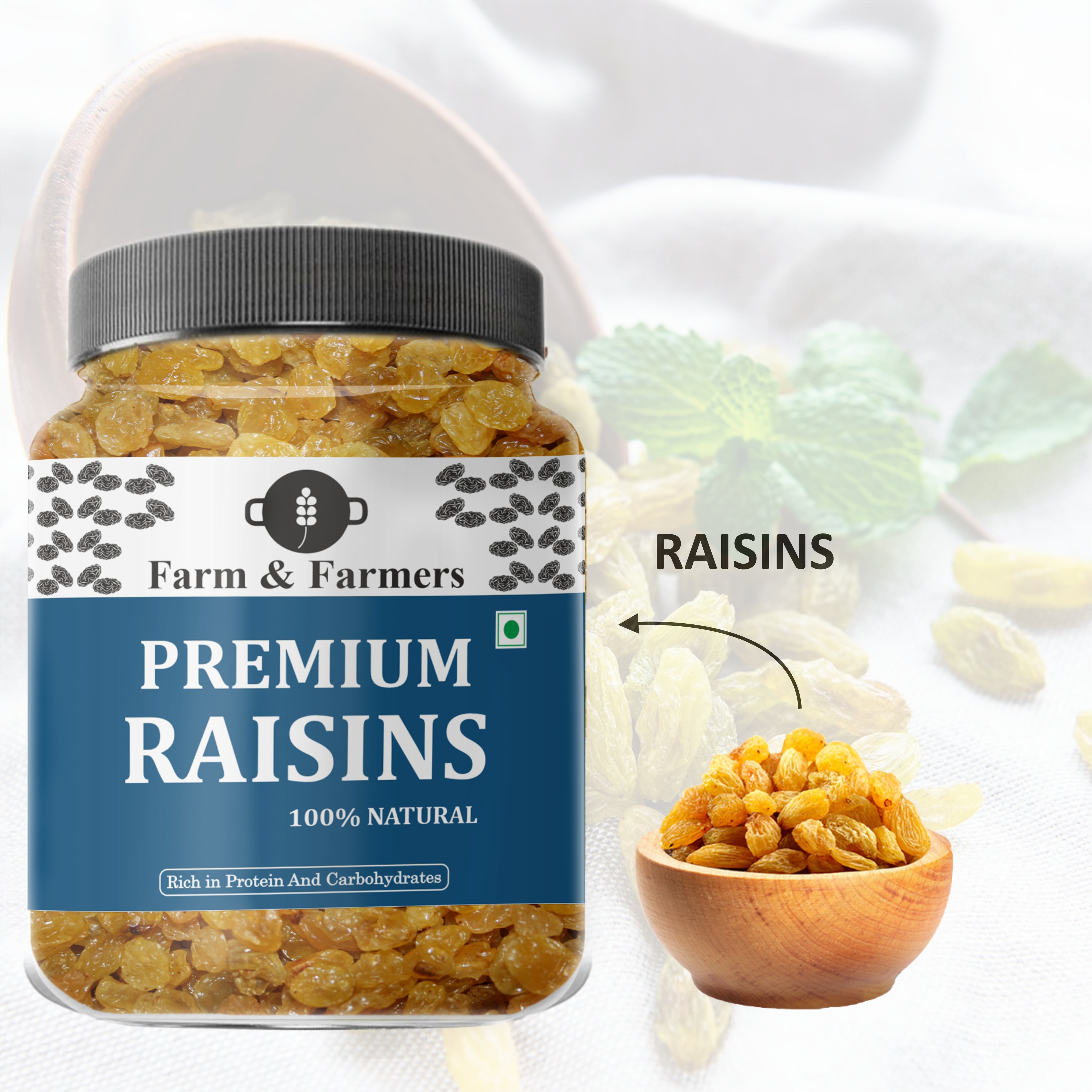 100% Natural Raisins